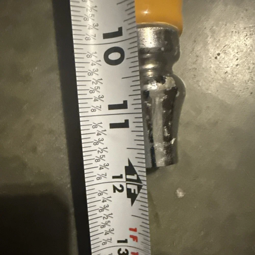 Widmer Brothers Hefeweizen Beer Tap Handle (Cracked)